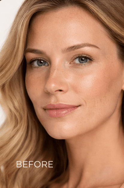 Before and after toxin results — Before